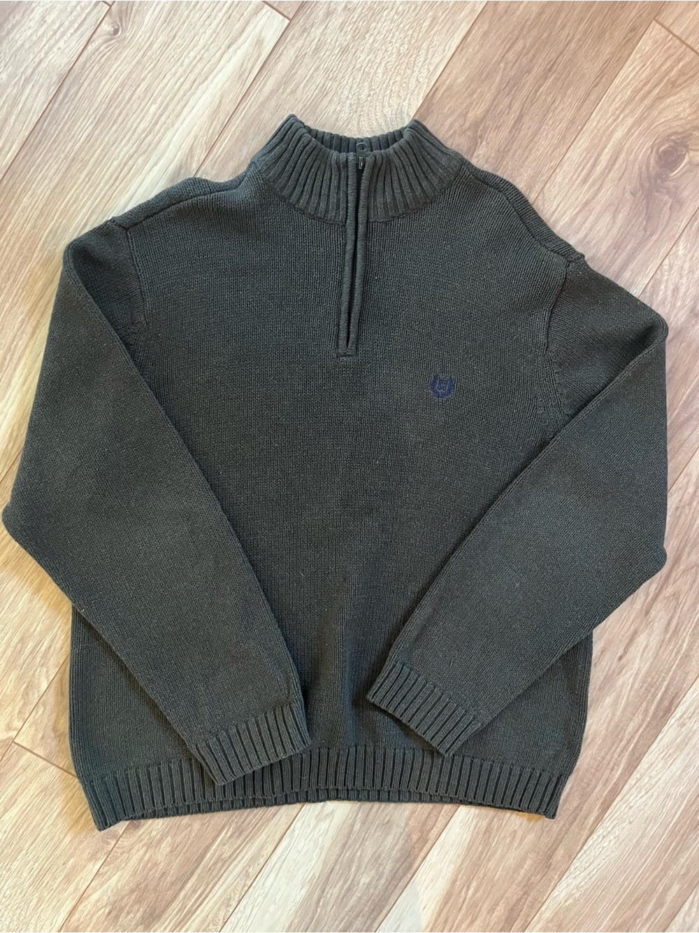 Chaps quarter zip up sweater